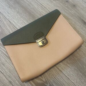 LONGCHAMP Color Block Envelope Clutch